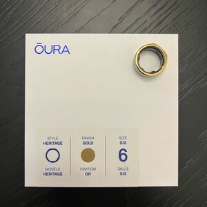 Oura Ring Gen 3 Heritage Ring Size 6